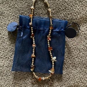 Handmade beautiful beaded necklace and bracelet.